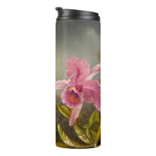 Orchid with Two Hummingbirds Heade Thermal Tumbler