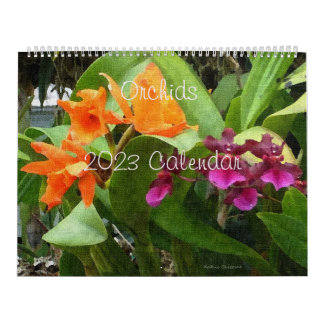 Orchids 2023 Calendar