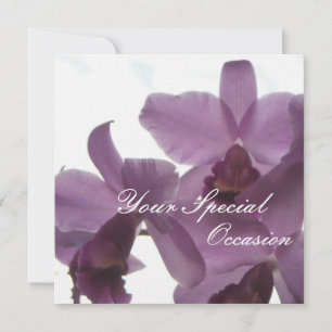 Orchids/ All-Occasion Personalised Invites
