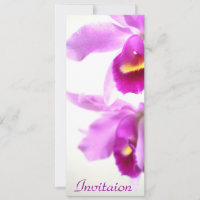 Orchids/ All-Occasion Personalised Invites
