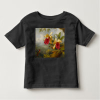 Orchids and Hummingbird Heade