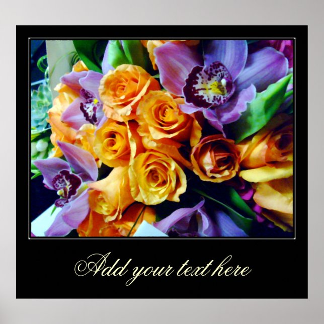 Orchids and Roses_Poster Poster (Front)