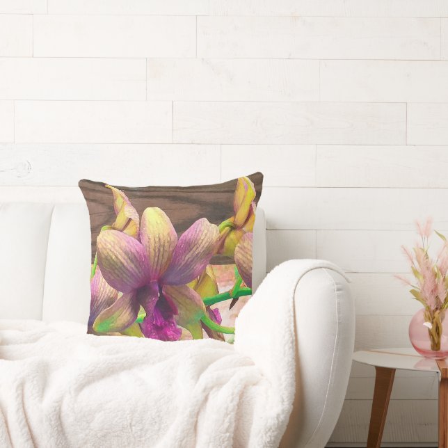 Orchids Blooming Cushion (Couch)