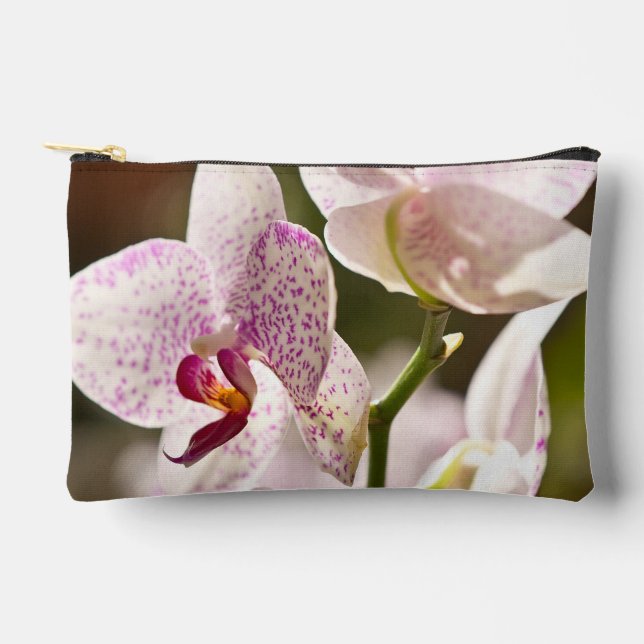 Orchids by Shirley Taylor Accessory Pouch (Front)