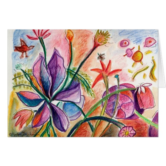 Orchids Card