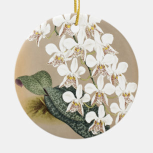 Orchids Ceramic Tree Decoration