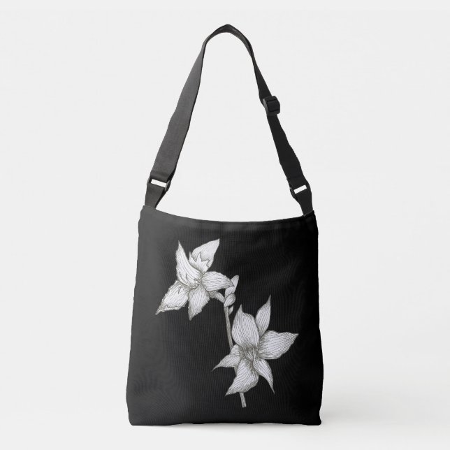 Orchids Crossbody Bag (Front)