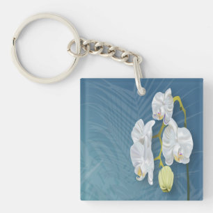 Orchids & Ferns Key Ring