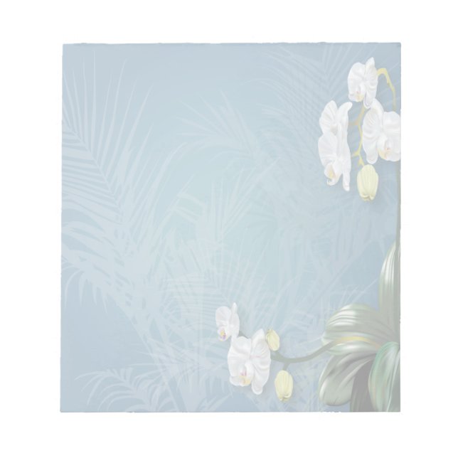 Orchids & Ferns Notepad (Front)