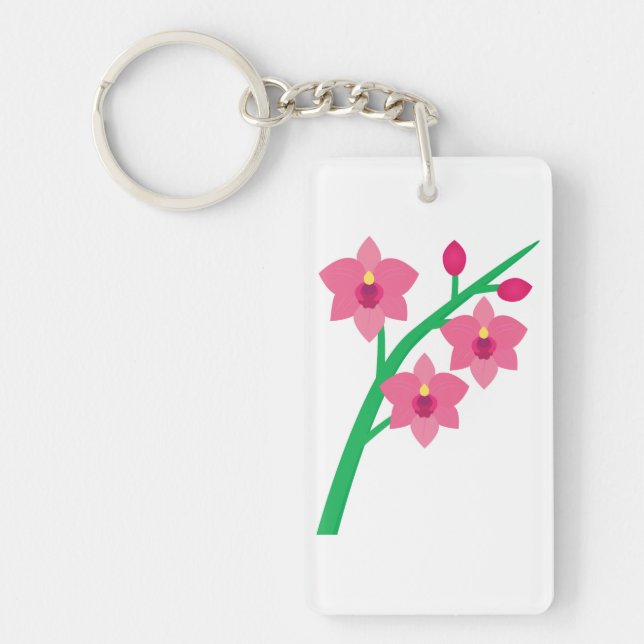 Orchids Key Ring (Front)