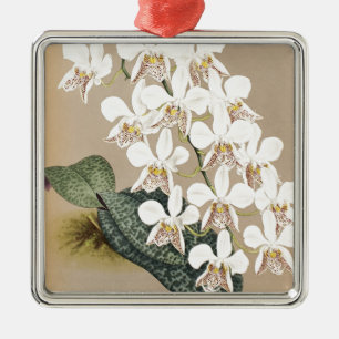 Orchids Metal Ornament