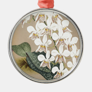 Orchids Metal Tree Decoration