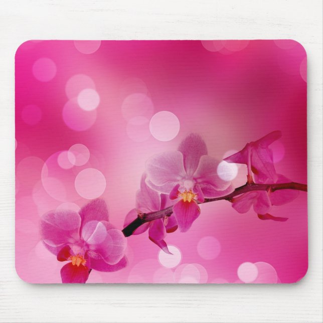 Orchids Mousepad (Front)