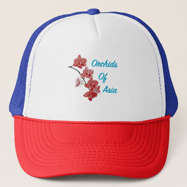 Orchids of Asia Day Spa Trucker Hat (Front)