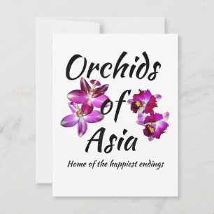 Orchids of Asia Holiday Card