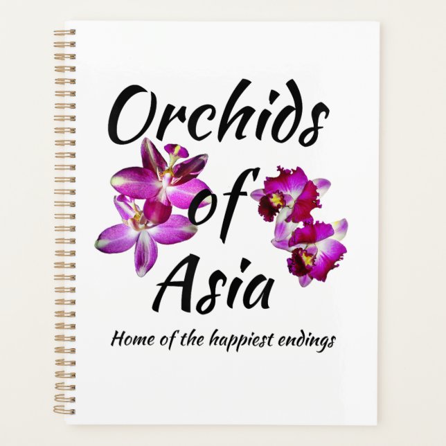 Orchids of Asia Planner (Front)