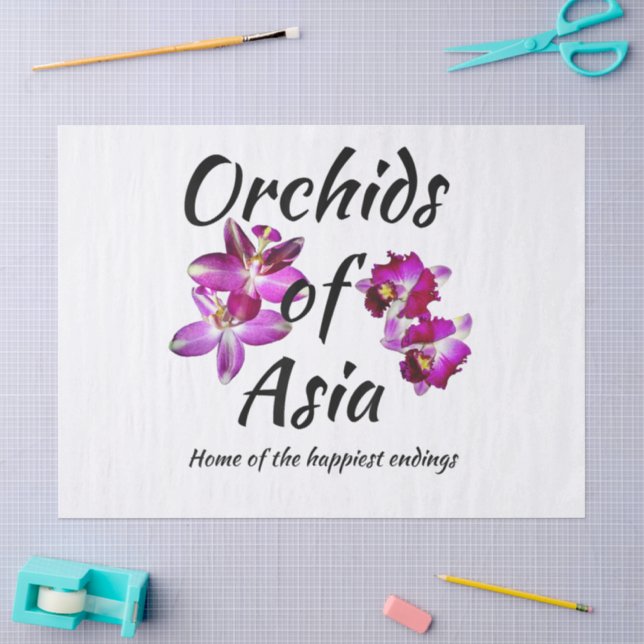 Orchids of Asia Tissue Paper (Craft)