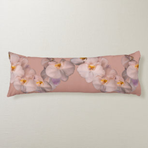 Orchids on badge body cushion