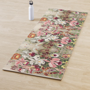 Orchids, Orchideae Denusblumen by Ernst Haeckel Yoga Mat
