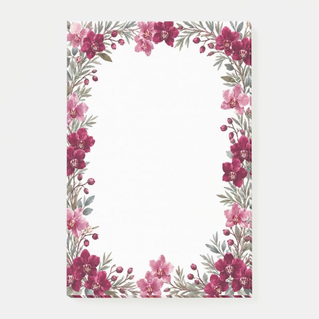 Orchids Post-it Notes (Front)