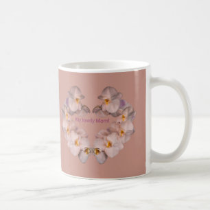 Orchids to my Lovely Mum Mug