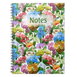 Orchids Tropical Paradise Custom Writing Journal