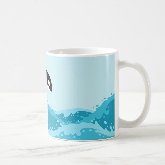 Orcinus Orca Coffee Mug (Right)