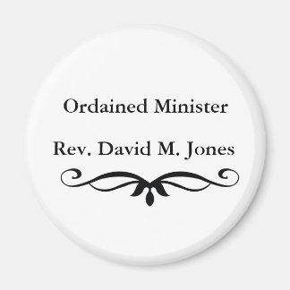 ORDAINED MINISTER GIFTS MAGNET