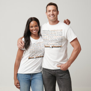 Order Beer in 36 Languages T-Shirt