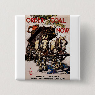 Order Coal Now 15 Cm Square Badge