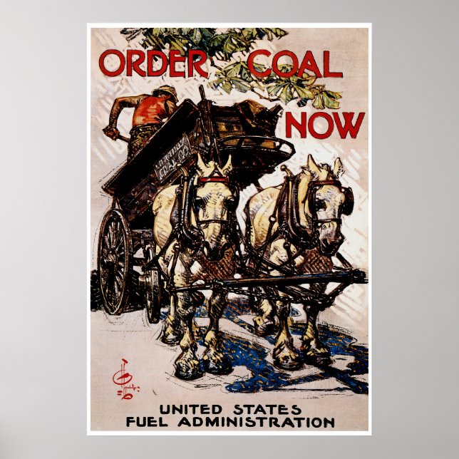 Order Coal Now Poster (Front)