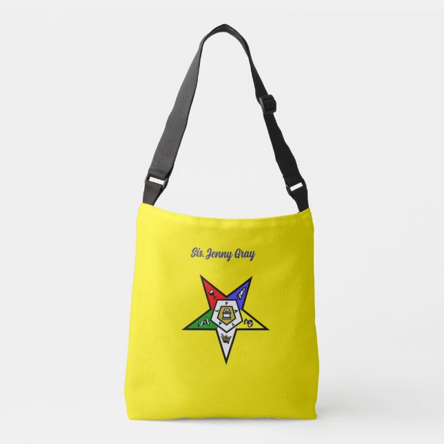 Order of Eastern Star Crossbody Bag for OES (Front)
