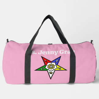 Order of Eastern Star Duffel Bag for OES