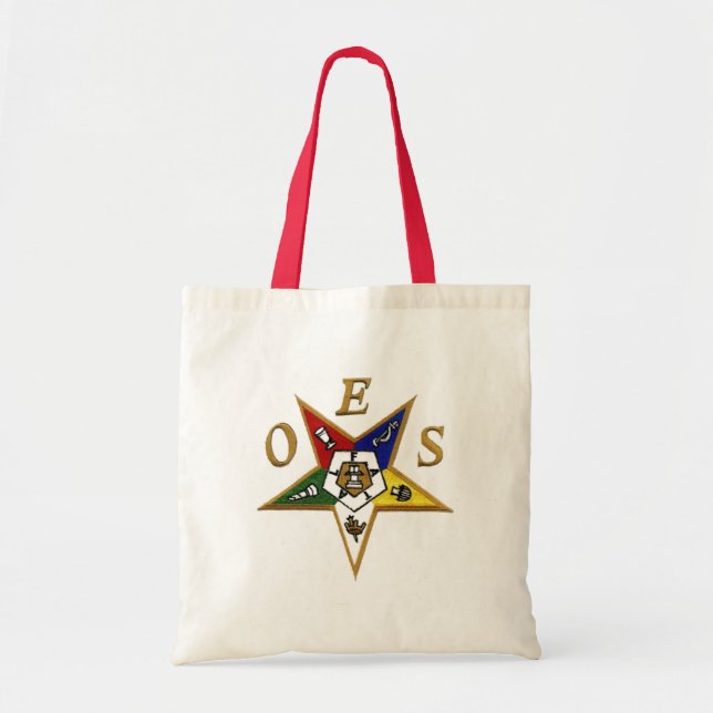 Order Of Eastern Star Tote Bag (Front)