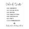 Order of Events Wedding Reception or Ceremony Sign