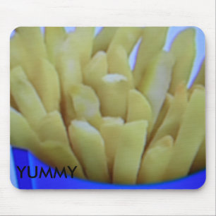 "ORDER OF FRIES MOUSE PAD" PAD