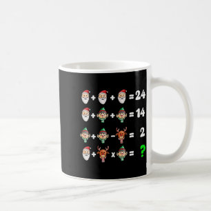 Order Of Operations Quiz Christmas Math Teacher Xm Coffee Mug