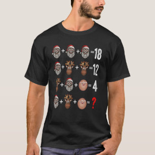 Order of Operations Quiz Math Teacher Christmas T-Shirt