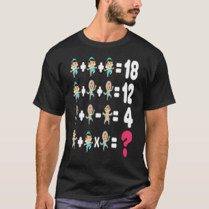 Order Of Operations Quiz Math Teacher Halloween 1 T-Shirt