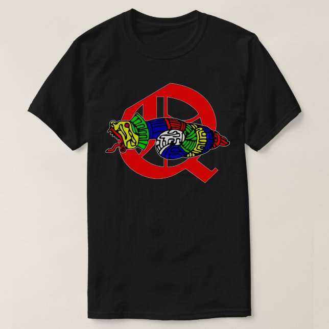 Order of Quetzalcoatl Q Artisans Shriner Father's  T-Shirt (Design Front)