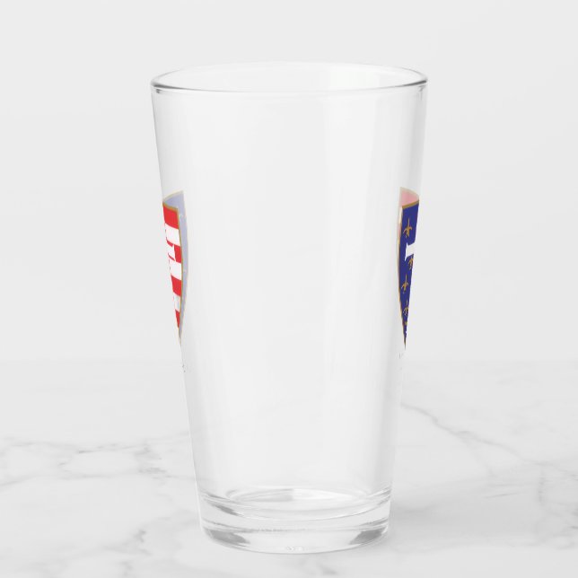 Order of St. George Beer Glass (Left)