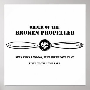 Order of the Broken Propeller Poster