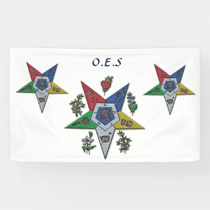 Order Of The Eastern Star Banner