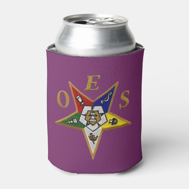 ORDER of the EASTERN STAR CAN COOLER (Can Front)