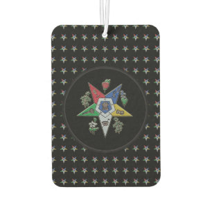 Order Of The Eastern Star Car Air Freshener