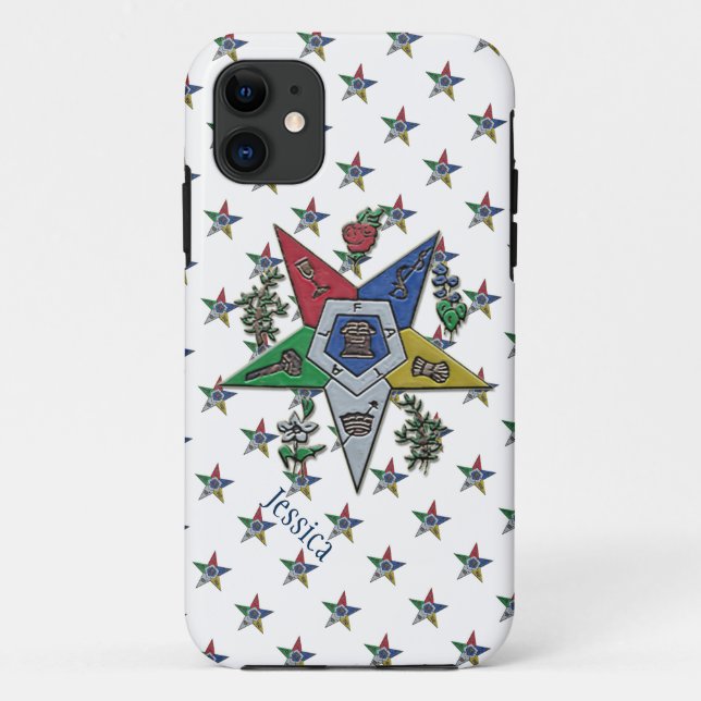 Order Of The Eastern Star Case-Mate iPhone Case (Back)