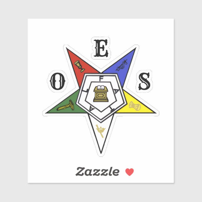 Order of the Eastern Star Emblem of the Order (Sheet)