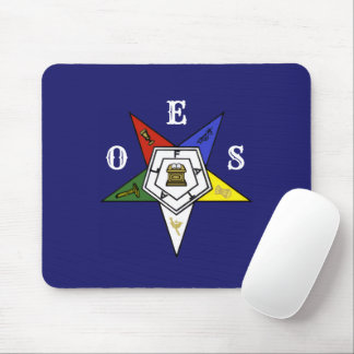 Order of the Eastern Star Emblem of the Order Mouse Pad