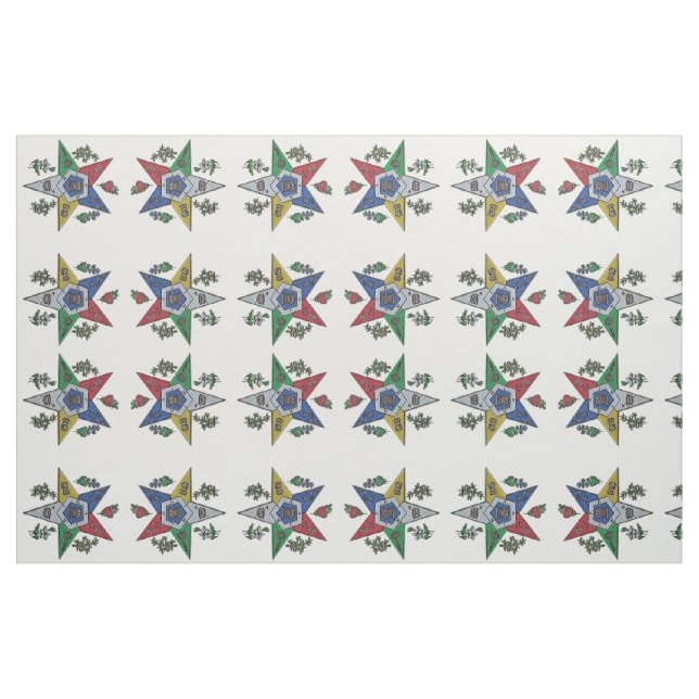 Order Of The Eastern Star Fabric (Fat Quarter)