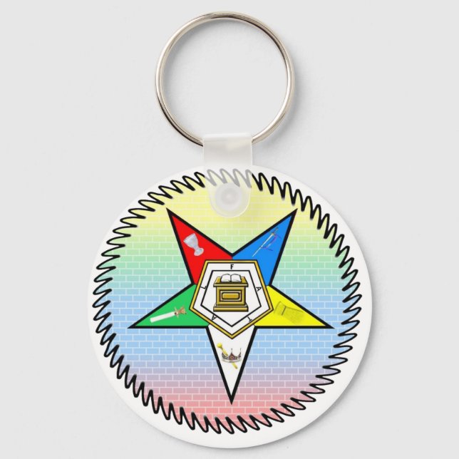 order of the eastern star key ring (Front)